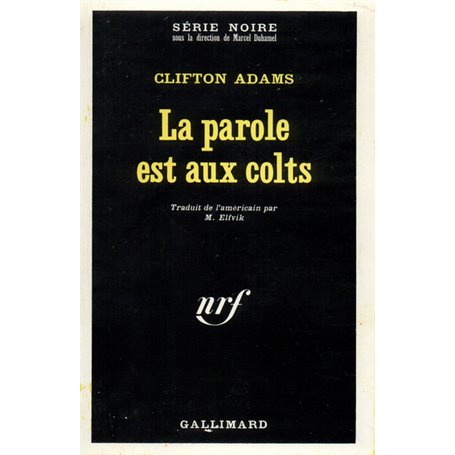 La parole est aux colts