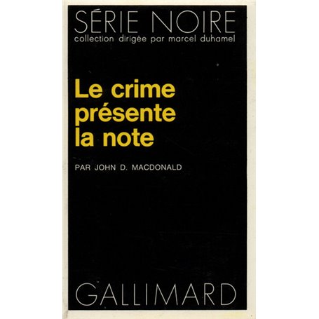 Le crime présente la note