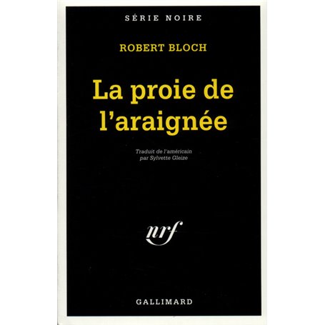 La proie de l'araignée