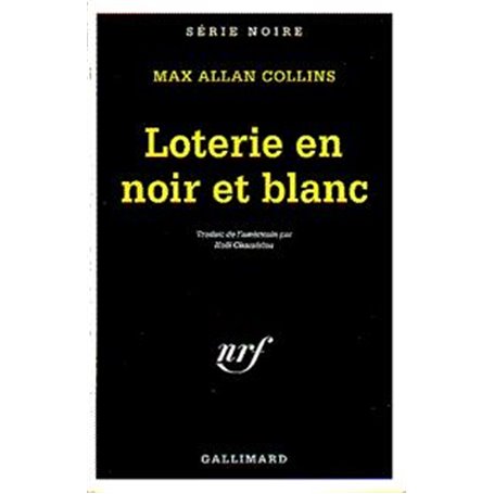 Loterie en noir et blanc