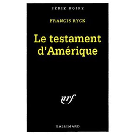 Le Testament d'Amérique