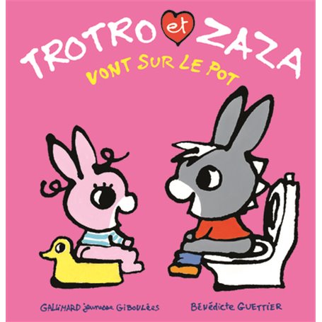 Trotro et Zaza vont sur le pot