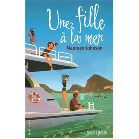 Une fille à la mer