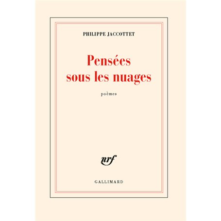 Pensées sous les nuages