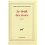 Le deuil des roses