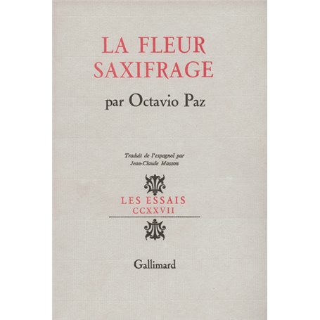 La fleur saxifrage