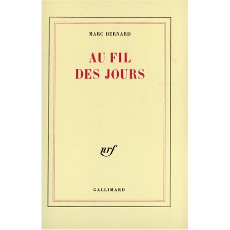 Au fil des jours