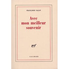 Avec mon meilleur souvenir