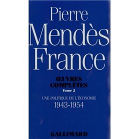 Une politique de l'économie