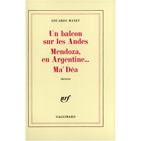 Un Balcon sur les Andes - Mendoza en Argentine... - Ma'Déa