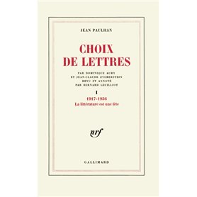 Choix de lettres