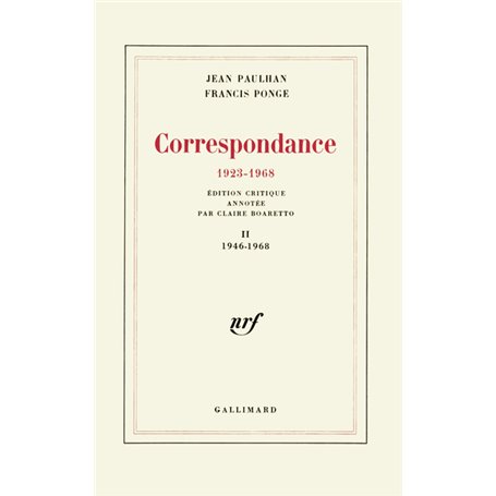 Correspondance
