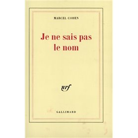Je ne sais pas le nom