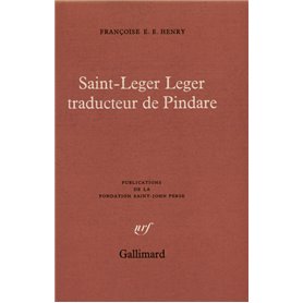 Saint-Leger Leger traducteur de Pindare