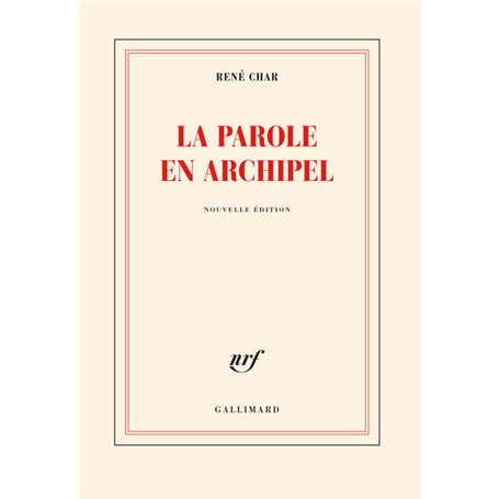 La Parole en archipel