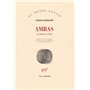 Amras et autres récits