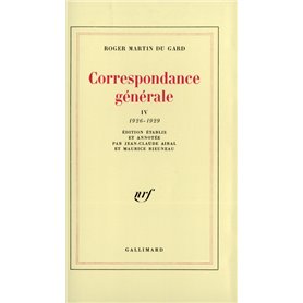 Correspondance générale