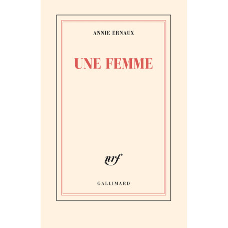 Une femme