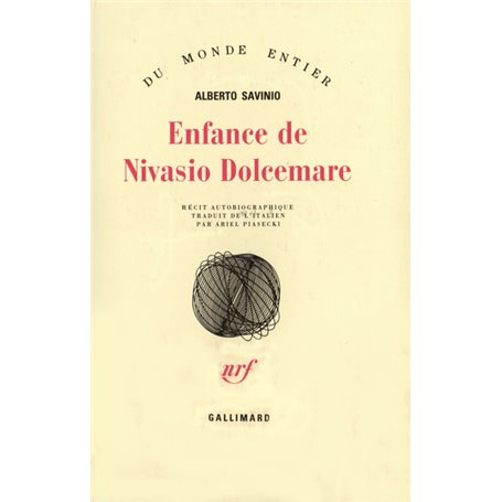 Enfance de Nivasio Dolcemare