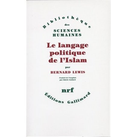 Le Langage politique de l'Islam