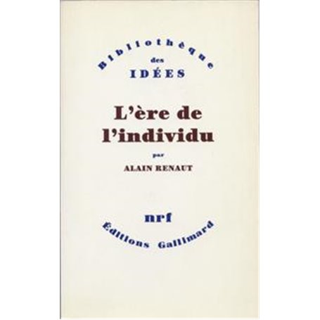 L'Ère de l'individu