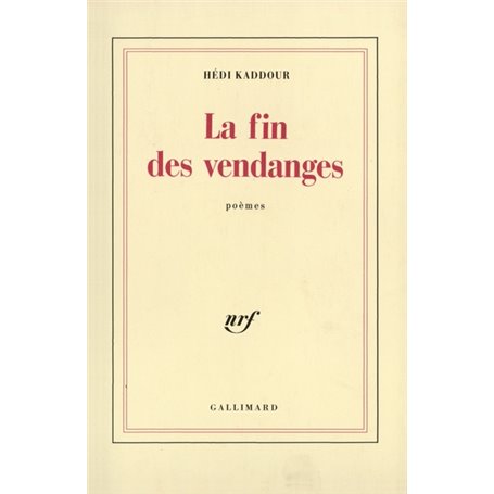 La fin des vendanges