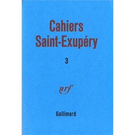 Cahiers Saint-Exupéry