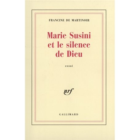 Marie Susini et le silence de Dieu