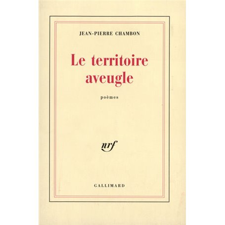 Le territoire aveugle