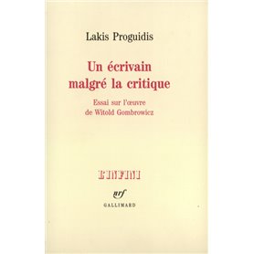 Un écrivain malgré la critique