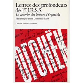 Lettres des profondeurs de l'U.R.S.S.