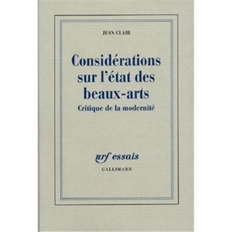 Considérations sur l'État des Beaux-Arts