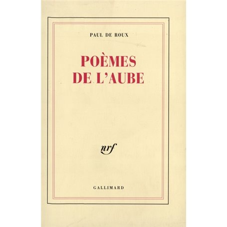 Poèmes de l'aube