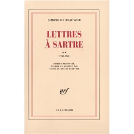 Lettres à Sartre