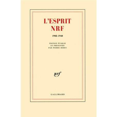 L'esprit NRF