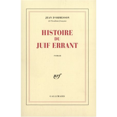 Histoire du Juif errant