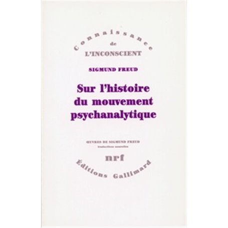 Sur l'histoire du mouvement psychanalytique