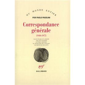 Correspondance générale