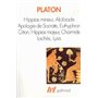 Hippias mineur - Alcibiade - Apologie de Socrate - Euthyphron - Criton - Hippias majeur - Charmide - Lachès - Lysis