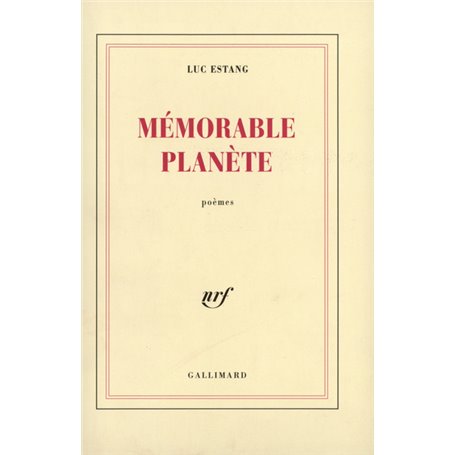 Mémorable planète