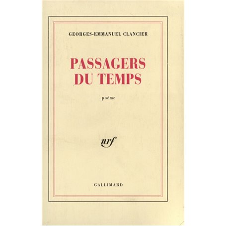 Passagers du temps