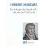 L'Ontologie de Hegel et la théorie de l'historicité