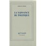 La Naissance du politique