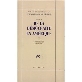 De la démocratie en Amérique