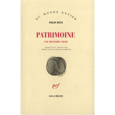 Les livres de Roth - Patrimoine