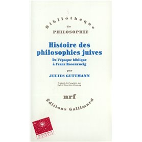 Histoire des philosophies juives