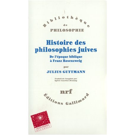 Histoire des philosophies juives