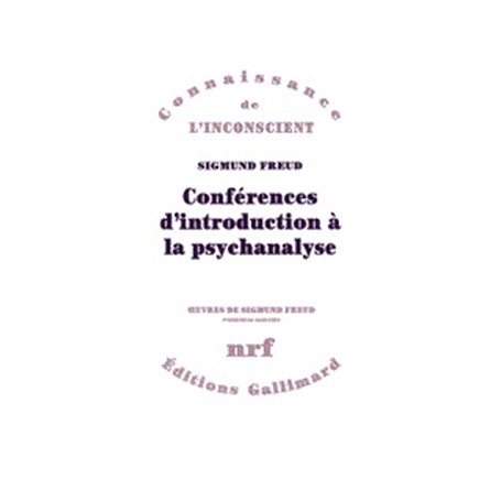 Conférences d'introduction à la psychanalyse