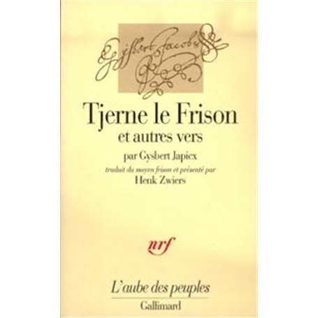 Tjerne le Frison et autres vers