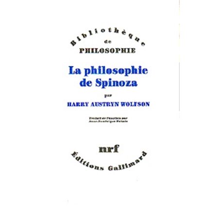 La Philosophie de Spinoza